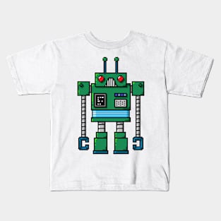 Pixel Robot 110 Kids T-Shirt